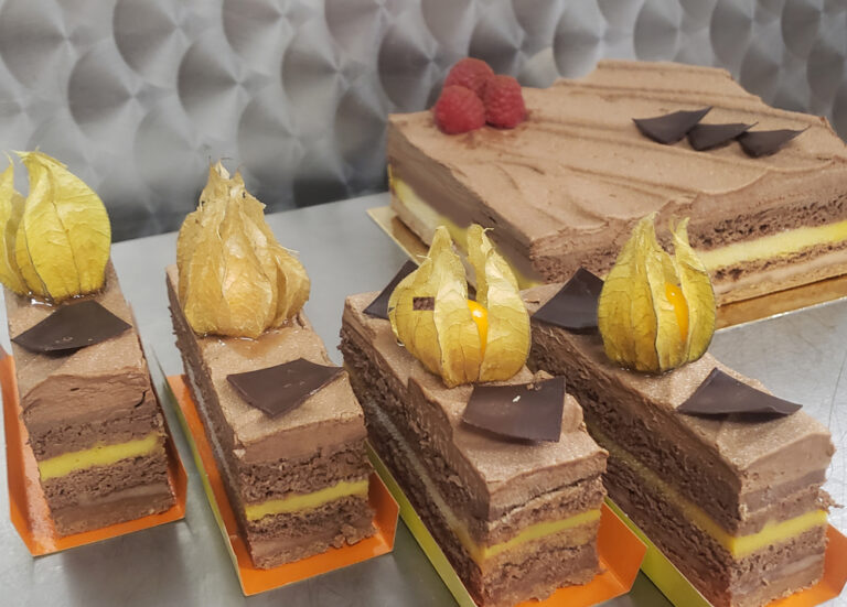 Caraibe aux chocolats et confit exotique